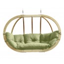 Fauteuil Suspendu Globo Royal Chair 4 coloris Vert, &eacute;cru, anthracite et taupe