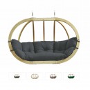 Fauteuil Suspendu Globo Royal Chair 4 coloris Vert, &eacute;cru, anthracite et taupe