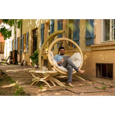 Fauteuil Suspendu Globo Chair sans support votre Bulle de Détente Élégante pour 1 Personne