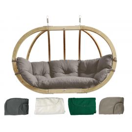 Fauteuil Suspendu Globo Royal Chair 4 coloris Vert, écru, anthracite et taupe
