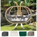 Fauteuil Suspendu Globo Royal Chair 4 coloris Vert, &eacute;cru, anthracite et taupe