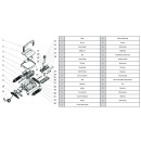 Engrenage de courroie d'entra&icirc;nement - Robotclean 3 Plus & Robotclean Accu XL Pro